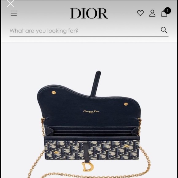 *SOLD* Dior wallet on chain - Picture 2 of 8